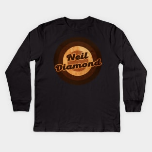 neil diamond Kids Long Sleeve T-Shirt